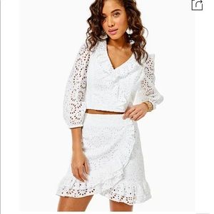 Lily Pulitzer Roca skirt set size 14